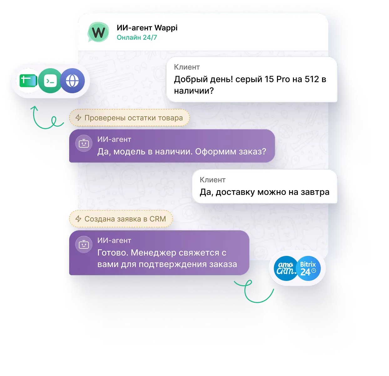 Платформа для создания ИИ чат-ботов